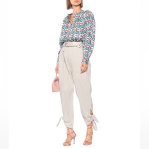 Isabel Marant NWT Gaviao tapered pants - chalk/beige